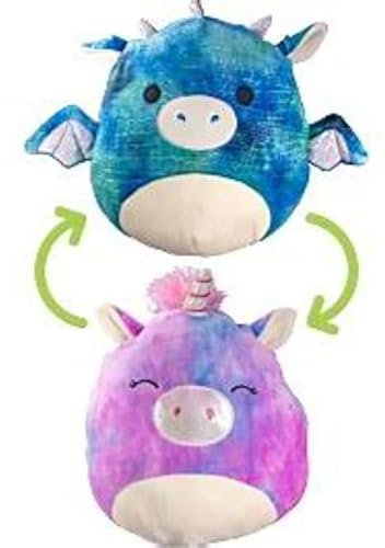 Squishmallow Flip-A-Mallows 2 in 1 (Dominic Dragon und Aina Einhorn) 12 Zoll