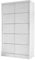 Mirjan24 Kleiderschrank Camtalo IV, Schwebetürenschrank, Garderobenschrank mit Kleiderstange und Einlegeboden, Schlafzimmerschrank (weiß)