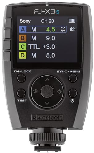 Westcott FJ-X3S Wireless Flash Trigger w/Sony Camera Mount (D226301)