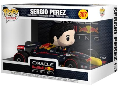 Funko POP! Ride Super Deluxe: Formula 1- Sergio Perez - Red Bull F1 - Collectable Vinyl Figure - Gift Idea - Official Merchandise - Toys for Kids & Adults - Sports Fans - Model Figure for Collectors
