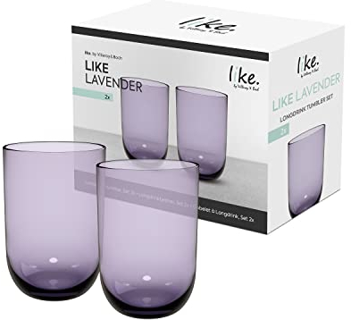 like. by Villeroy & Boch - Like Glass Longdrink-Glas Lila, Trinkgeschirr, Gläser, Longdrinkgläser, Glas