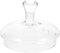 Yardwe Glas Teekanne Deckel Ersatzdeckel Luftdicht Ersatz Glasdeckel mit Griff Teekessel Deckel Abdeckung Teekanne Ersatz Zubehör für Teekanne Glaskanne Wasserkocher Wasserkanne