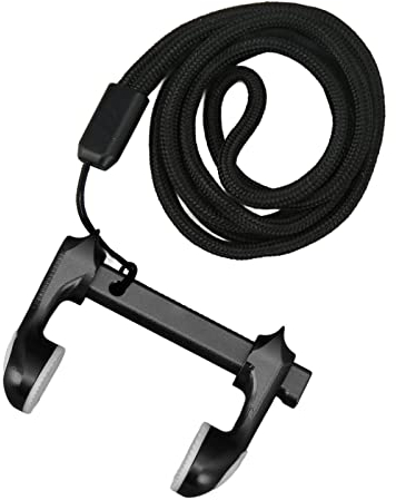 Azusumi Pince-Nez de Plongée Réglable en Alliage D'aluminium Professionnel Bouchon de Nez de Natation avec Lanière (Noir)