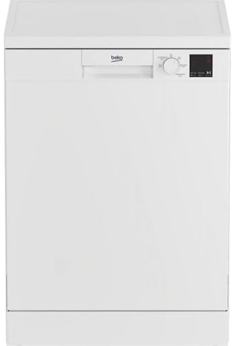 Beko DVN05C20W Full Size Dishwasher - White - 13 Place Settings, (Pack Of 1)