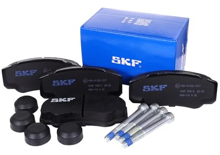 SKF Scheibenbremse Bremsbelag VKBP 90510-4er Set - Position Hinterachse Höhe 77 mm Länge 134 mm Breite 83 mm Dicke 20,3 mm - OE Qualität