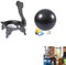 Homnova Yoga-Ballstuhl, Balance Ballstuhl Korrekte Sitzhaltung Und Koordinierte Wirbelsäule, Für Zuhause Und Büro Schreibtisch Kann Die Sitzposition Einstellen, Mit Yoga-Ball,001