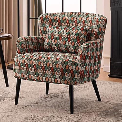 BREZO Lazy Sofa, Sessel Wohnzimmer, Cocktail Sessel, Sitzsack Sessel, Hocker Schminktisch, Relaxliege Freizeitsofa Chaiselongue Fauler Stuhl, Samtstoff Akzent Stuhl (Color : C)