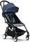 Stokke YOYO3 Kinderwagen ab 6 Monaten - Inklusive schwarzem Rahmen, Air France Blue Sitzkissen + Verdeck - Blitzschnell ein- und ausklappbar - Leicht & kompakt - Handgepäck-kompatibel