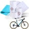 EZAIN-qualité supérieure Film Transparent Autocollant Protecteur de Cadre VTT Vélo électrique Protection Gravel Clear Protect protégé Bike Rouleau Protege Rollers Sticker Moto(3X Rouleaux 2X Cadeau)
