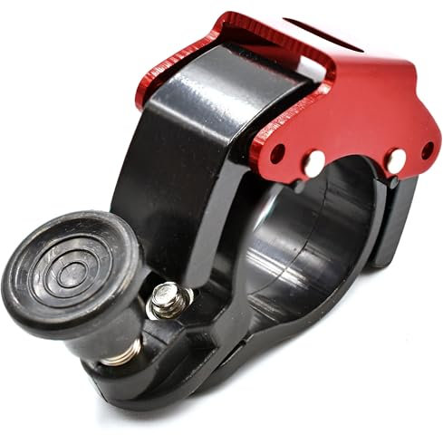 myBESTbike – Mini campanello per bicicletta, forte suono lungo esteso, leggero e durevole, piccolo, per manubrio da 22 mm per scooter, MTB, BMX, e-bike