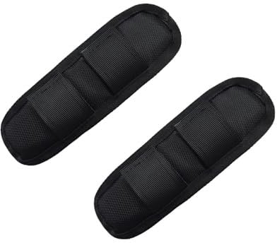Shoulder Strap Pad, 2 Pcs Shoulder Pad For Bag Strap, Removable Luggage Bags Shoulder Strap Pads, Universal Replacement Shoulder Pad, Fastener Cushions For Shoulder Bags, Guitar Strap Pad