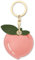 AXFEE Airtag Porte Clé, Mignon PU Étuis pour Apple AirTag, Portable Key Finder pour Clés Enfants Animaux de Compagnie, [ Porte- Clés Contrôle d'Accès] (Airtag non inclus) (Façon Pêche)