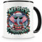 Samunshi® Weihnachten Tasse mit Spruch Merry Christmas Elefant Geschenk für alle Elefant Fans Kaffeetasse Tier Weihnachts Tassen zum Geburtstag Weihnachten 300ml schwarz