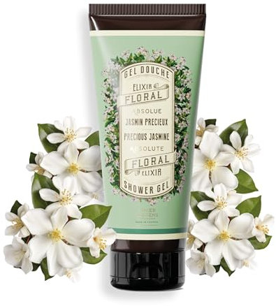 Panier des Sens – Natürliches Duschgel Jasmin – Feuchtigkeitsspendendes Duschgels – Mit Olivenöl – 95% natürliche Inhaltsstoffe – PH-Mildes Duschgel – 200 ml