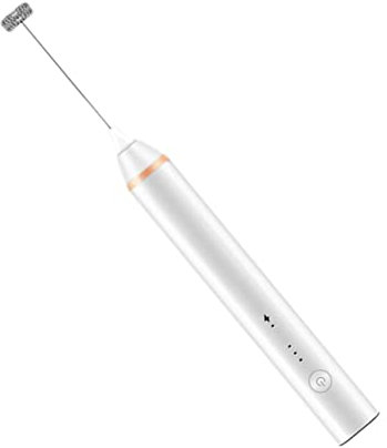 Cabilock Batidora Espumadora Leche Usb Espumador Eléctrico Removedor De Leche Diseño Inteligente Carga Usb