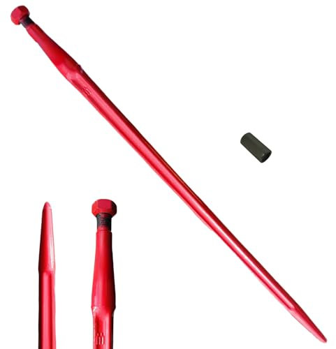Frontladerzinken Frontlader 810mm M22x1.5 Zinken Großballenzinken + Buchse