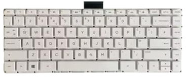 Tastiera del laptop Per For HP Stream 14-ds0000 ds0205ng Bianca UK English Layout