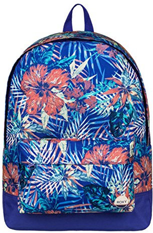 Roxy Damen Sugar Baby Mittelgroßer Rucksack SUGAR BABY, Royal Blue Beyond Love, 32 x 11 x 41 cm, ERJBP03406