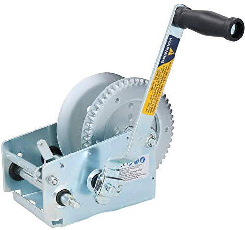Treuil pour remorque porte-voitures et remorques Bateaux Heavy Duty 2 SPEED TR115
