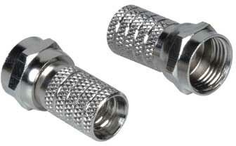 Hama F-Stecker 5,8 mm; 100 Stück i.K.