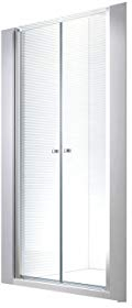Glaszentrum Hgen - 6 mm | 80x195cm Nischen- | Pendeltür | Duchtür | Nischentür | Duschwand | Dusche | Nischendusche | ESG-Klarglas
