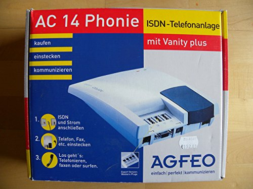 Agfeo AC 14 Phonie ISDN-Telefonanlage