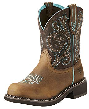 ARIAT Stivali da cowboy da donna Fatbaby Heritage, Distressed Brown Fudge, 36 EU