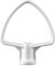 KitchenAid KSM35CFB Flachrührer, Metall, Weiß