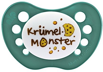 Nip Schnuller Silikon Limited Edition Krümelmonster inkl. Schutzkappe, Gr. 2-1 Stück
