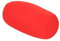Fdit Mini Oreiller Rouleau Coussin pour Voiture Canapé Oreiller pour Voyages Bureau 35x20cm (Couleur : Rouge)