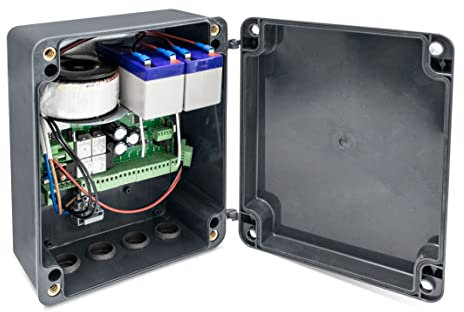 Central cuadro maniobras universal garaje puerta batiente de 1 o 2 hojas 24v - MC62