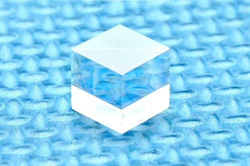 1 PBS Breitband transparent Objektiv 450 nm-660nm Polarisationsfilter Beam Splitter Würfel 10 x 10 mm