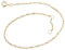 Silberketten Store Fußkette Singapur - 1,8mm Breite - Länge wählbar 23-30cm - echt 333 Gold (29)