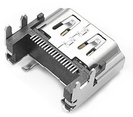 Beracah HDMI-Port Display-Buchse für PS4 Slim PS4 Pro