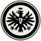 Eintracht Frankfurt Aufkleber Logo schwarz, Sticker, Autoaufkleber SGE - Plus Lesezeichen I Love Frankfurt