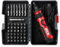 SKIL Rechargeable 4V Cordless Screwdriver with Circuit Sensor Technology, Includes 45pcs Bit Set, USB Charging Cable, Carrying Case - SD561204