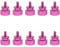 Favordrory 6#-32 Anodized Aluminum Thumbscrews, Computer Case Thumbscrews, Thumb Screws, Purple, 10 PCS