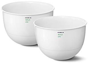 KPM Berlin LAB Becher Duo-Set, Porzellan Tasse, Kaffeetasse 2-tlg, Kaffeebecher, Laborporzellan, handmade, weiß im Geschenkkarton (No. 2B)