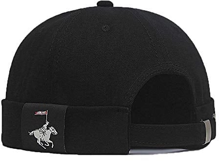YAMEE Docker-Cap Docker Mütze Seemannsmütze Hafenmütze Herrenmütze Bikercap Hat Wandermütze Dockercap Kopfbedeckung Seemannskappe(Kopfumfang Größenverstellbar