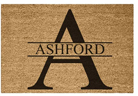 Be-Creative Personalised Fabulous Welcome Coir Door Mat / Custom Bespoke Floor Rug Large - Style 2