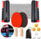 FBSPORT Table Tennis Set, Ping Pong Bats with 2 Paddles, 1 retractable net, 6 balls, 1 carrying bag, for Trainer Adults Children Indoor Outdoor