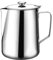 , bricco per il latte in acciaio inox, con coperchio, per cppuccions, caffè, latte, Espresso Art 350 ml
