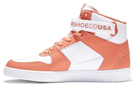 DC Shoes Pensford Hi - High-Top Leather Shoes for Men - High-Top-Lederschuhe - Männer - 41 - Weiss