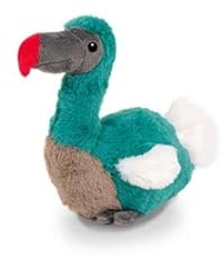 Plüschtier Dodo 22cm Stofftiere Kuscheltiere Vogel Vögel Dronte Nandu Emu Strauß Tier