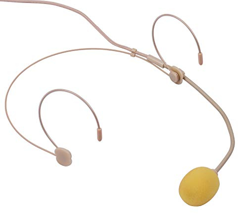 Andoer Micrófono de Condensador de Auriculares Interfaz de 3,5 mm para transmisor inalámbrico de petaca