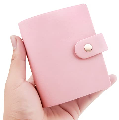 52 Taschen Mini-Fotoalbum für Fujifilm Instax Mini 12 11 9 90 8 7s 40, passend für Polaroid Snap/Z2300/SocialMatic Sofortbildkameras & Zip Sofortdrucker (1 Pack, Rosa)
