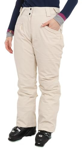 Salomon Damen Edge Alpine Skihose, Mandelmilch, M/R