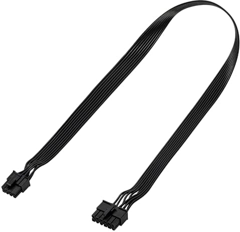 PCIE Kabel für Be Quiet Power Supplies, PSU 12 Pin Stecker auf PCIe 8 Pin (6+2) Stecker Netzteil für be Quiet Power Supply