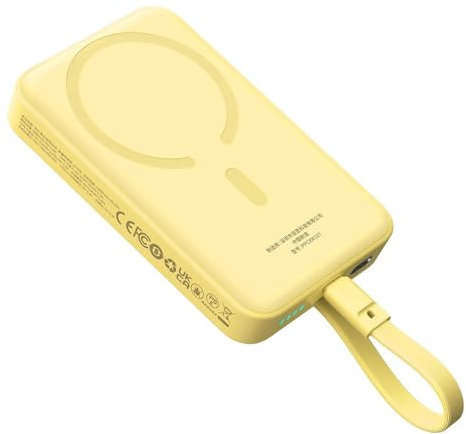 Baseus Powerbank Magnetic Mini 10000mAh 30W MagSafe (yellow)