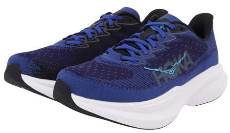 HOKA Herren Mach 6 Sneaker, Schwarz/Night Sky, 46.5 EU